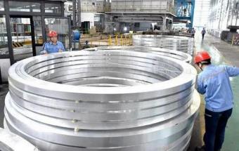 3.5米直径的锻环立下战功！