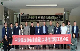 自由锻（大锻件）双碳研究会在南京成立——暨第一次双碳工作会议