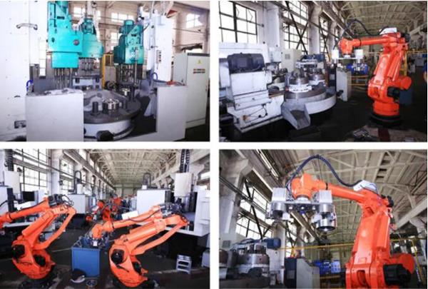 烟台环球卡盘智能生产线投入使用