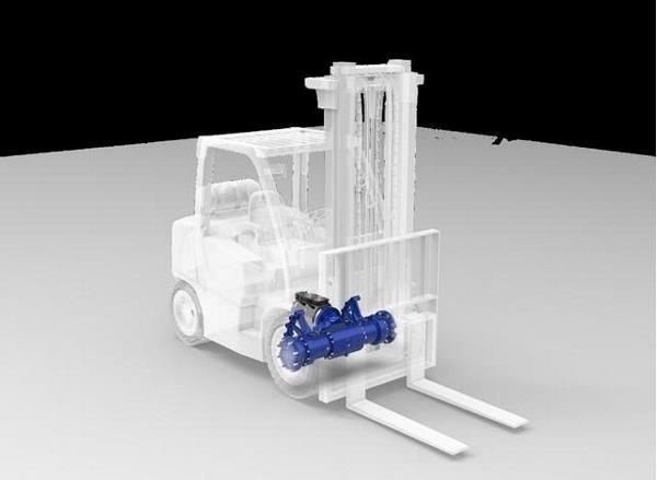 德纳为叉车推出新型电机和驱动轴