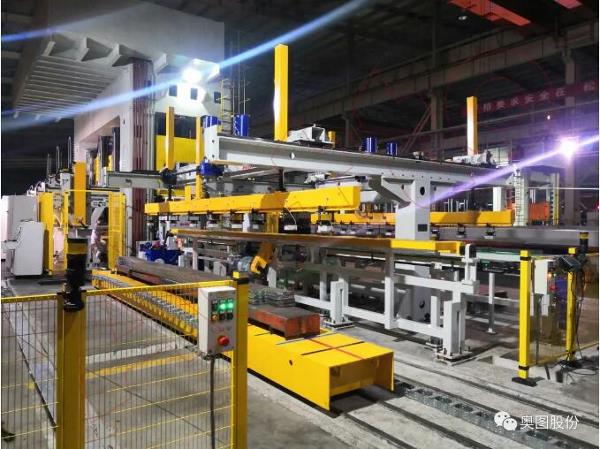 日照投产新型汽车冲压自动化生产线！