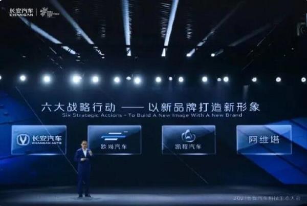 长安汽车发布高端品牌阿维塔